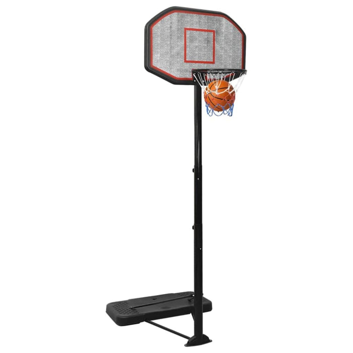 Basketball Stand Black 258-363 Cm Polyethene Ktlak