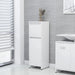 Bathroom Cabinet White 30x30x95 Cm Chipboard Nbxllb