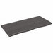 Bathroom Countertop Dark Grey 100x50x2 Cm Treated Solid