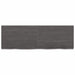 Bathroom Countertop Dark Grey 120x40x4 Cm Treated Solid