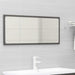 Bathroom Furniture Set Glossy Look Grey Chipboard Tbioloo
