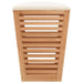 Bathroom Stool 40.5x40.5x56 Cm Solid Wood Walnut Tpbtpx