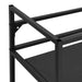 Bathroom Washbasin Frame Black 59x38x83 Cm Iron Ttnann