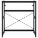 Bathroom Washbasin Frame Black 79x38x83 Cm Iron Ttnpbo