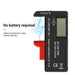 Aa Aaa Battery Capacity Indicator 18650 Lithium Level