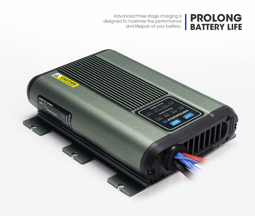 12V 25A Dc To Dc Battery Charger Mppt Dual Battery System Kit Isolator