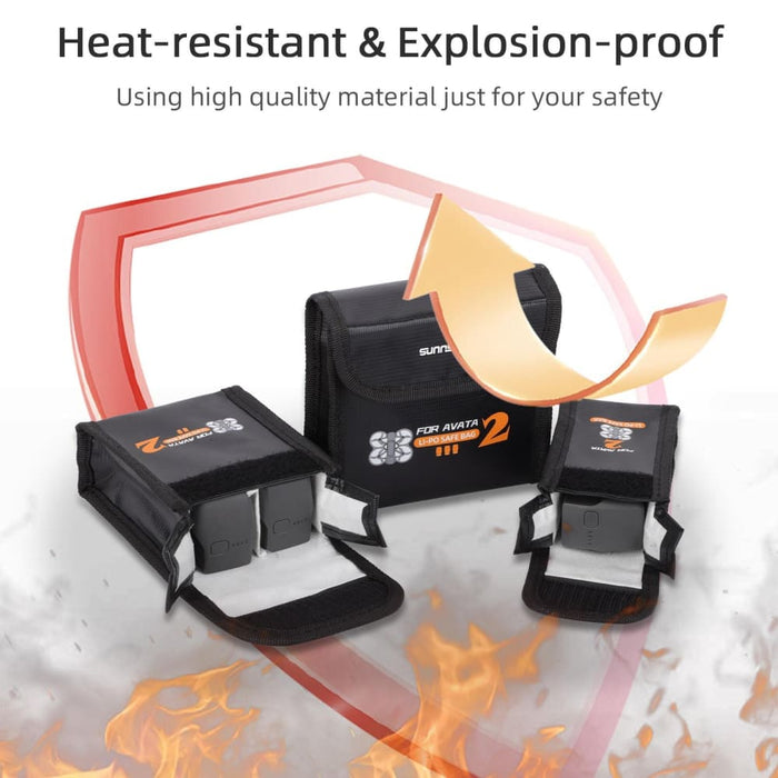 Battery Explosion Proof Safe Bag for Dji Avata 2 Protective