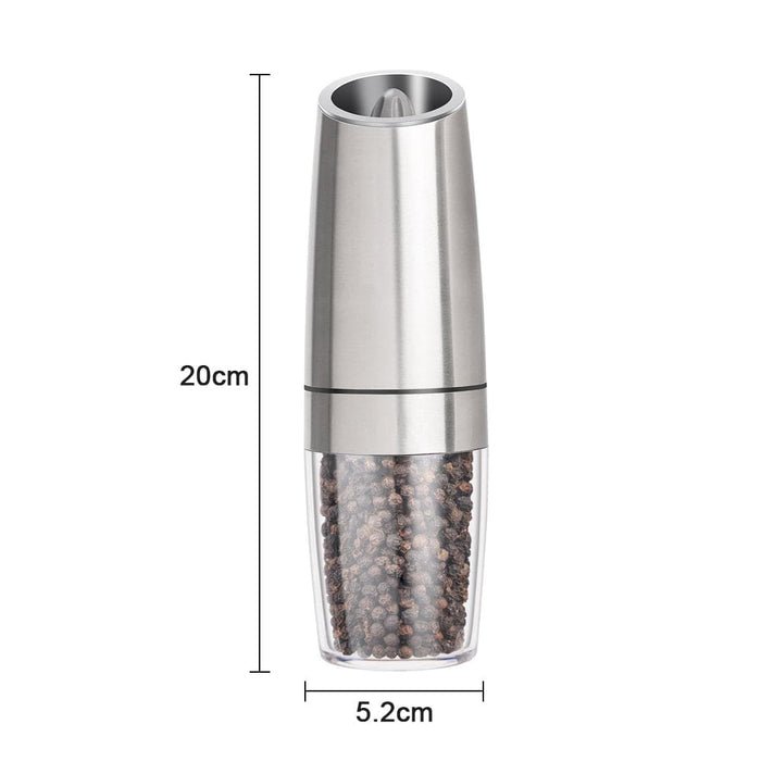 Vibe Geeks Battery Operated Salt Pepper Mill Grinder