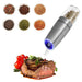Vibe Geeks Battery Operated Salt Pepper Mill Grinder