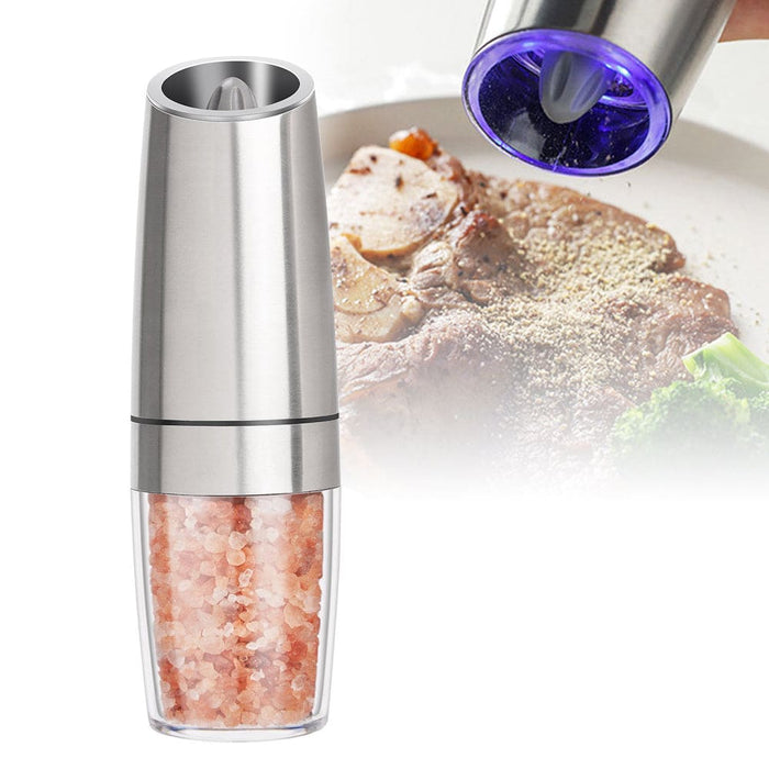 Vibe Geeks Battery Operated Salt Pepper Mill Grinder