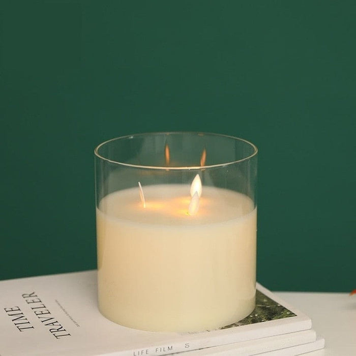 Battery Powered Fake Flashing Led Candle for Home Decoration