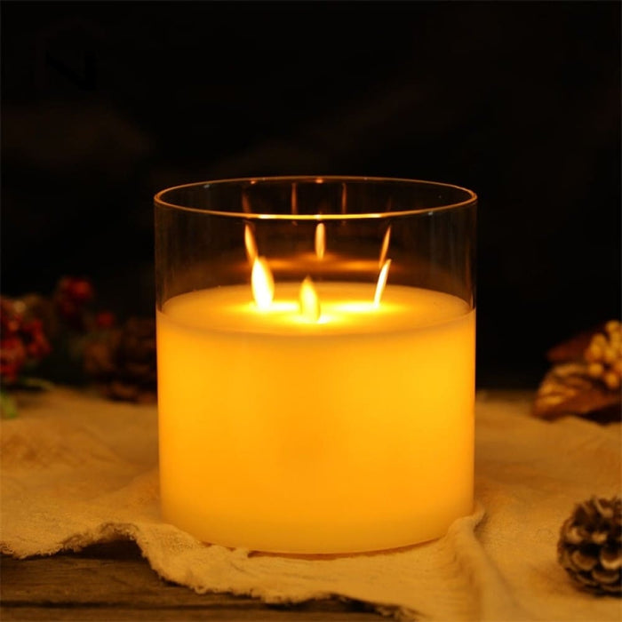 Battery Powered Fake Flashing Led Candle for Home Decoration