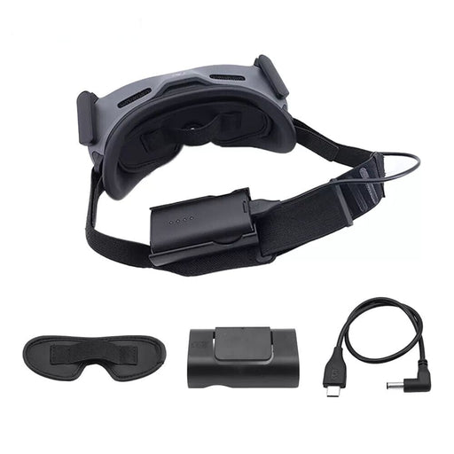 Battery Storage Case for Dji Avata Goggles 2 Power Cable