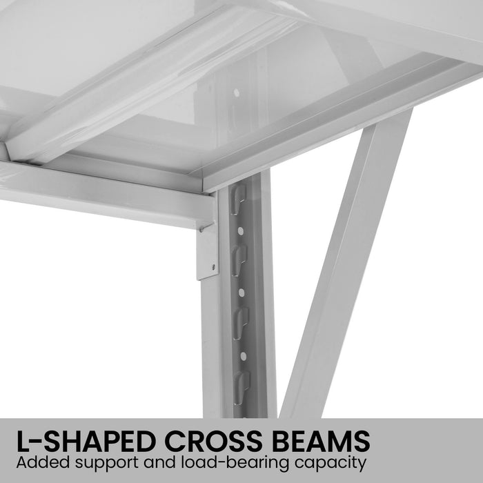 2-Layer Work Bench 400Kg - Grey