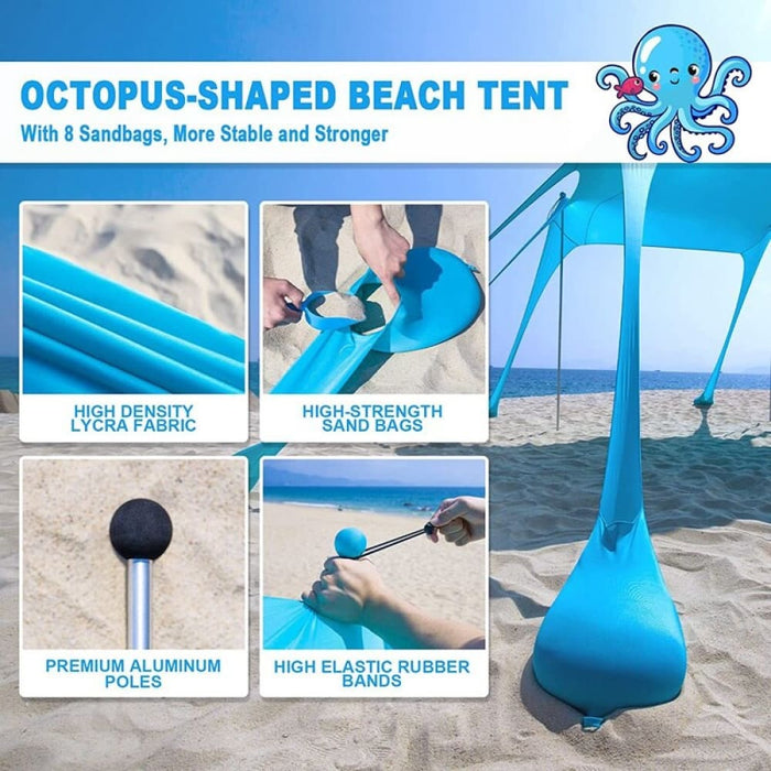Beach Grassland Lightweight Tent Anti - uv Windproof