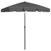 Beach Umbrella Anthracite 180x120 Cm Toaixo