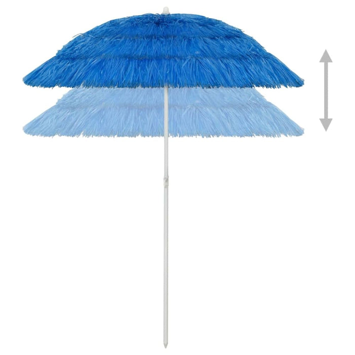 Beach Umbrella Blue 180 Cm Toalka