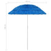 Beach Umbrella Blue 180 Cm Toalka