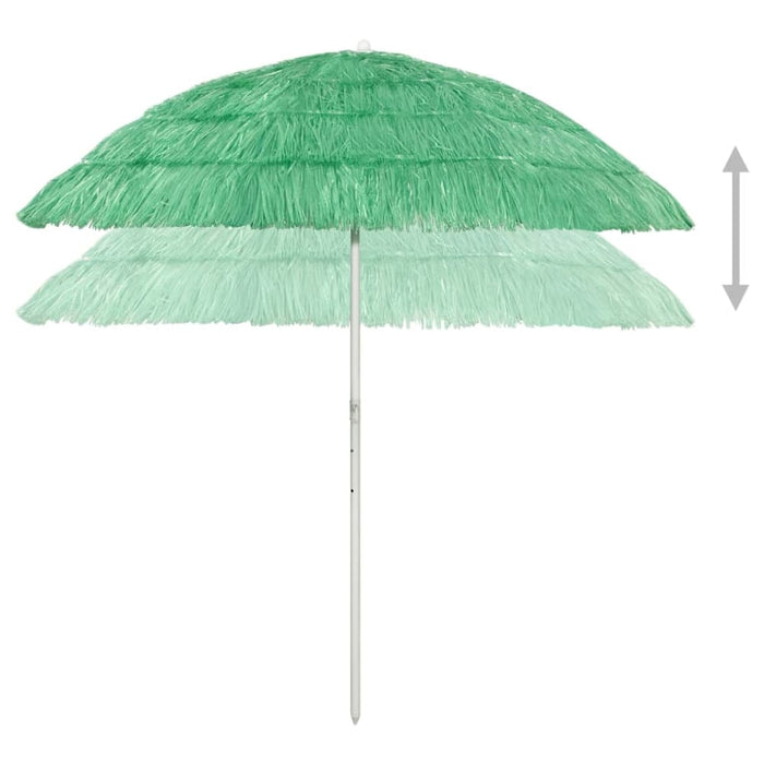 Beach Umbrella Green 240 Cm Toalkn