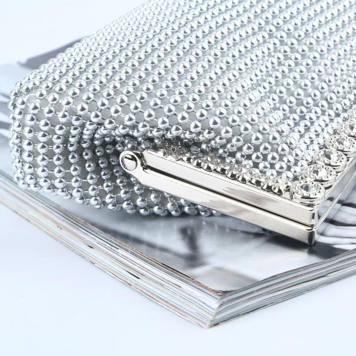 Beads Rhinestone Ladies Banquet Evening Clutch Bag