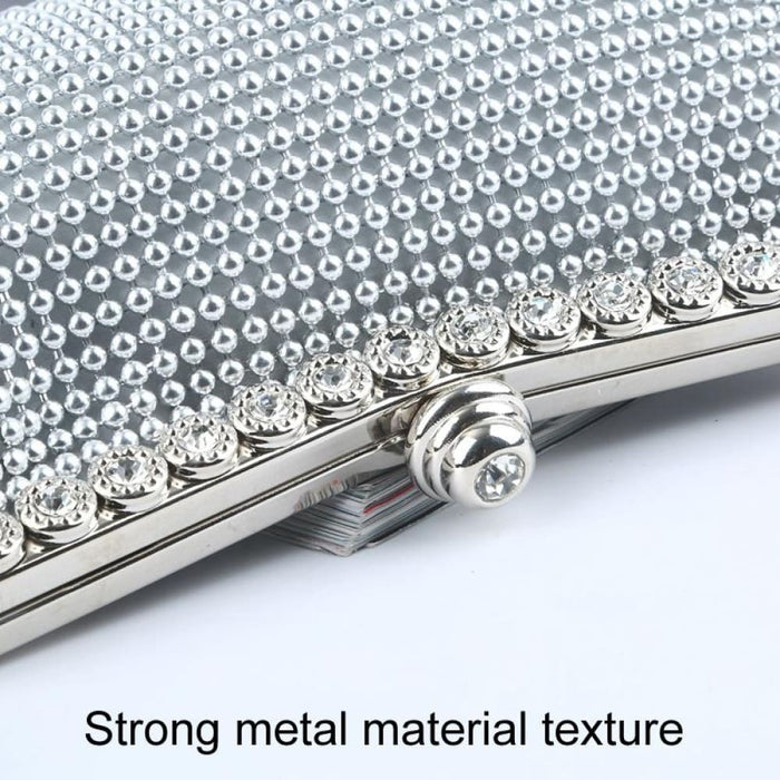 Beads Rhinestone Ladies Banquet Evening Clutch Bag