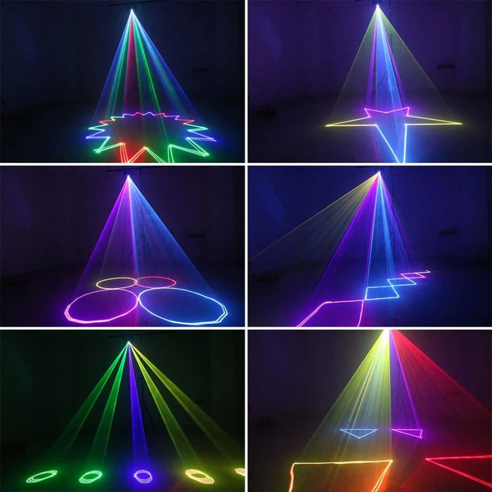 2w Rgb Beam Scanner Stage Laser Lighting Effect Projector