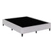 Bed Frame Double Size Metal Grey Mason