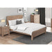 Bed Frame King Size in Solid Wood Veneered Acacia Bedroom