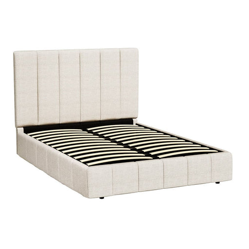 Bed Frame Queen Size Beige Tette