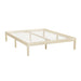 Bed Frame Queen Size Wooden Base Mattress Platform Timber