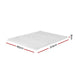 Bedding Memory Foam Mattress Topper 7-zone Airflow Pad 8cm
