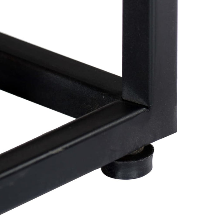 Bedside Cabinet 40x30x50 Cm Solid Reclaimed Wood and Steel