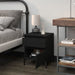 Bedside Cabinet Black 40x35x50 Cm Nxonaa