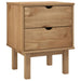 Bedside Cabinet Otta 45x39x57 Cm Solid Wood Pine Tanpil