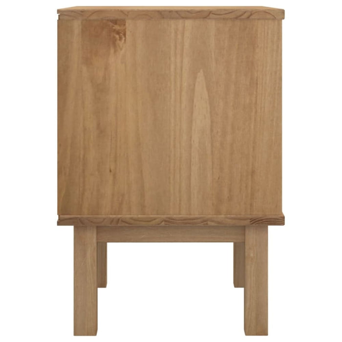 Bedside Cabinet Otta 45x39x57 Cm Solid Wood Pine Tanpil