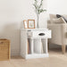 Bedside Cabinet White 43x36x50 Cm Noltaa