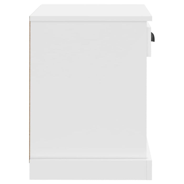 Bedside Cabinet White 43x36x50 Cm Noltaa