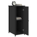 Bedside Cabinets 2 Pcs Black 32x42x80 Cm Engineered Wood