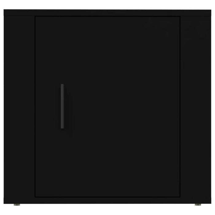 Bedside Cabinets 2 Pcs Black 50x39x47 Cm Nollko