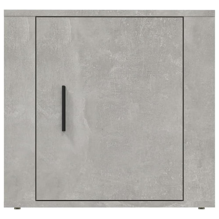 Bedside Cabinets 2 Pcs Concrete Grey 50x39x47 Cm Nollki