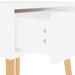Bedside Cabinets 2 Pcs Glossy Look White 40x40x56 Cm