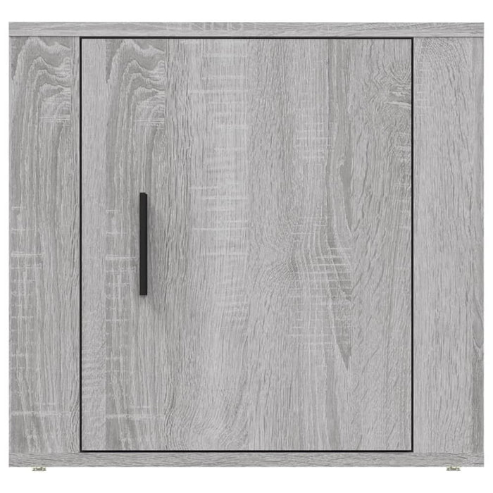 Bedside Cabinets 2 Pcs Grey Sonoma 50x39x47 Cm Nolibo