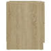 Bedside Cabinets 2 Pcs Sonoma Oak 40x40x50 Cm Engineered