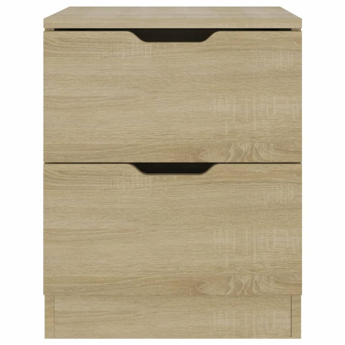 Bedside Cabinets 2 Pcs Sonoma Oak 40x40x50 Cm Engineered