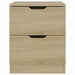 Bedside Cabinets 2 Pcs Sonoma Oak 40x40x50 Cm Engineered