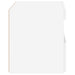 Bedside Cabinets with Led Lights 2 Pcs White 50x40x45 Cm