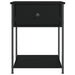 Bedside Tables 2 Pcs Black 44x45x58 Cm Engineered Wood