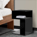 Bedside Tables Drawers Side Table Wood Nightstand Storage