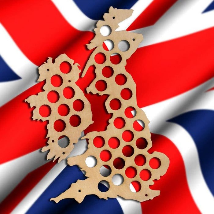 Uk Beer Cap Map