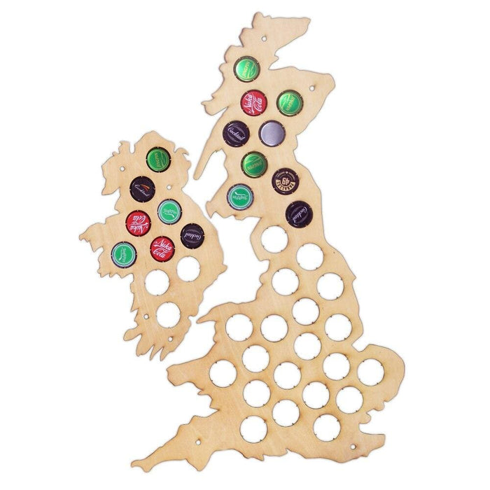 Uk Beer Cap Map